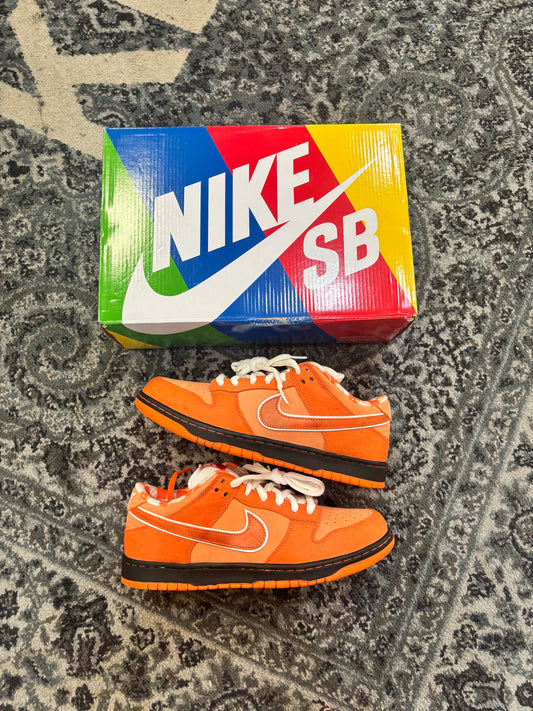 Pre-owned Orange Lobster Sb Dunk