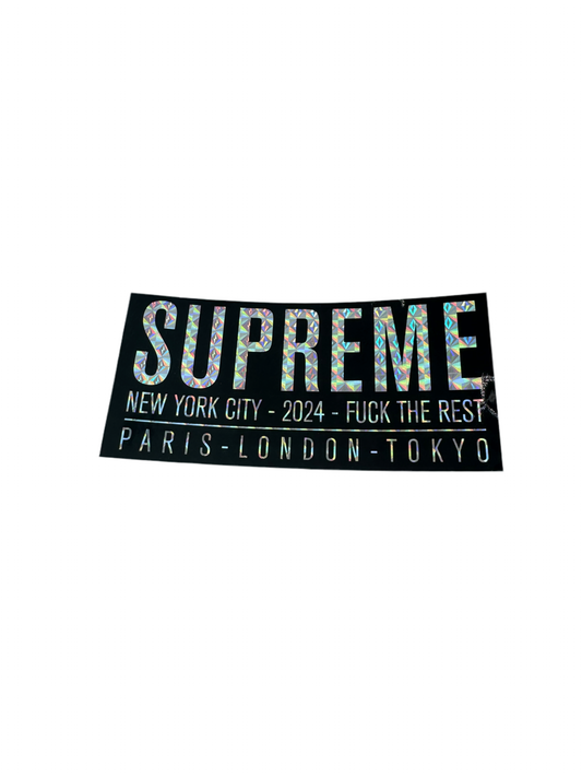 Supreme Fuck The Rest Sticker