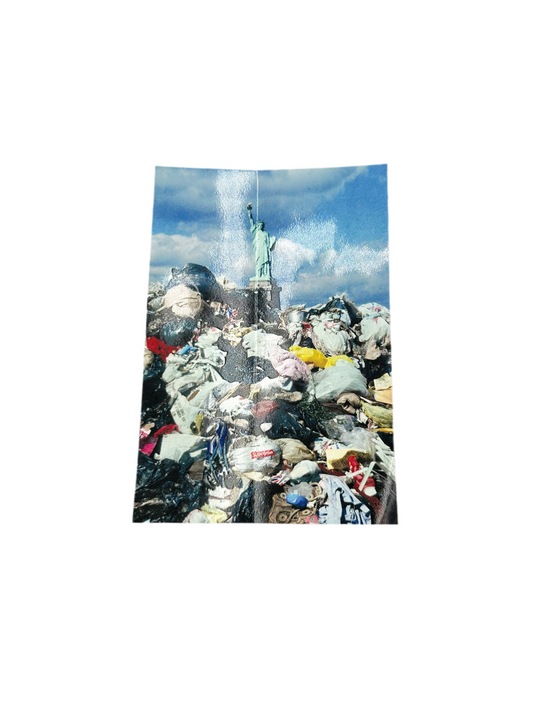 Supreme Trash Statue of Liberty Sticker