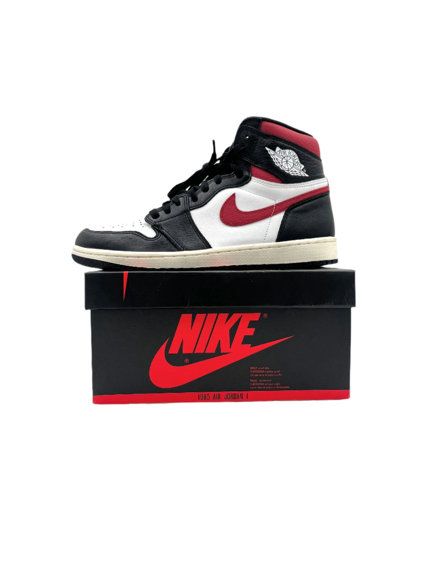 Pre-owned Retro 1 Black Gym Red