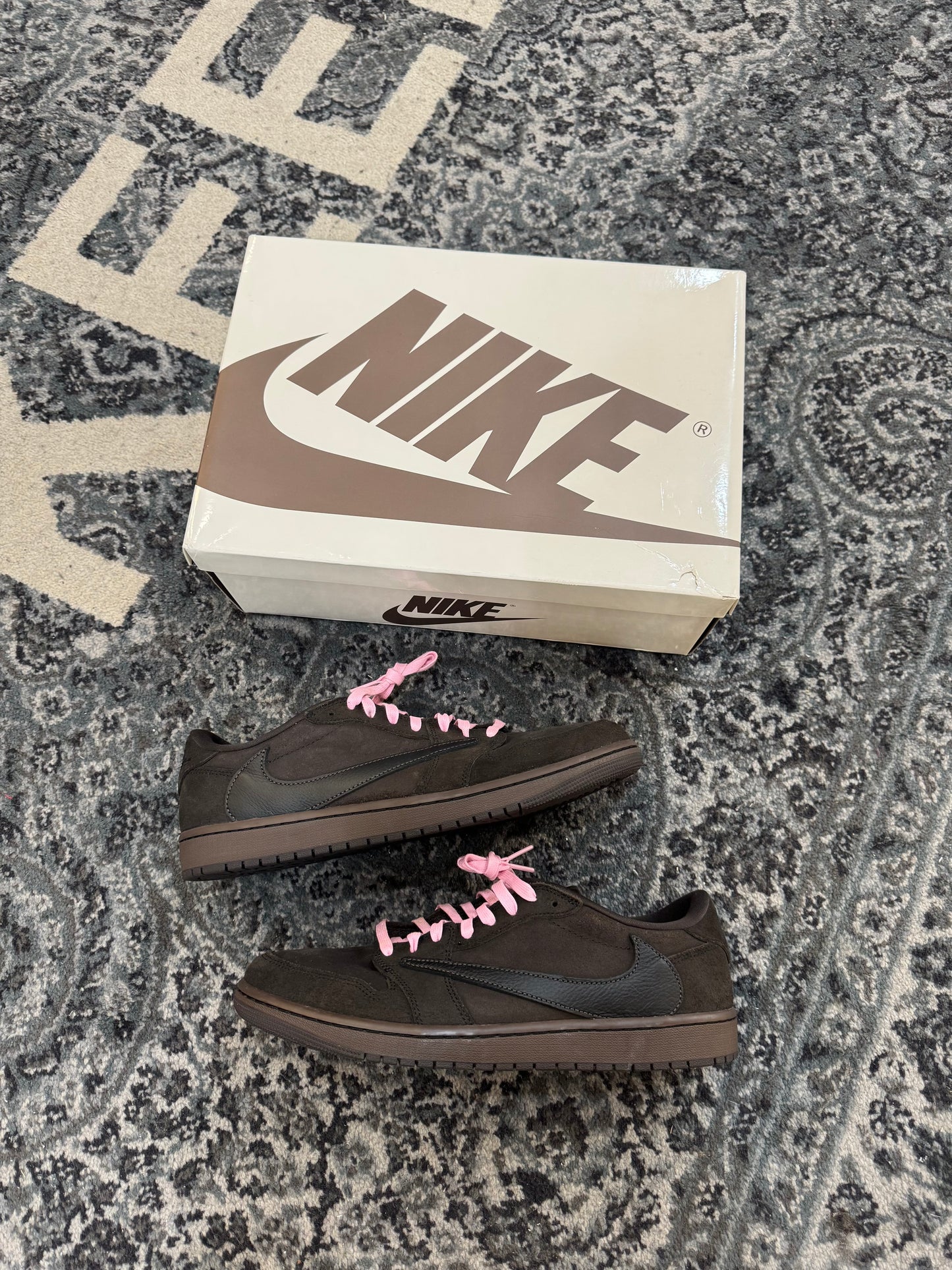 Pre-owned Travis Scott Velvet 1 Low