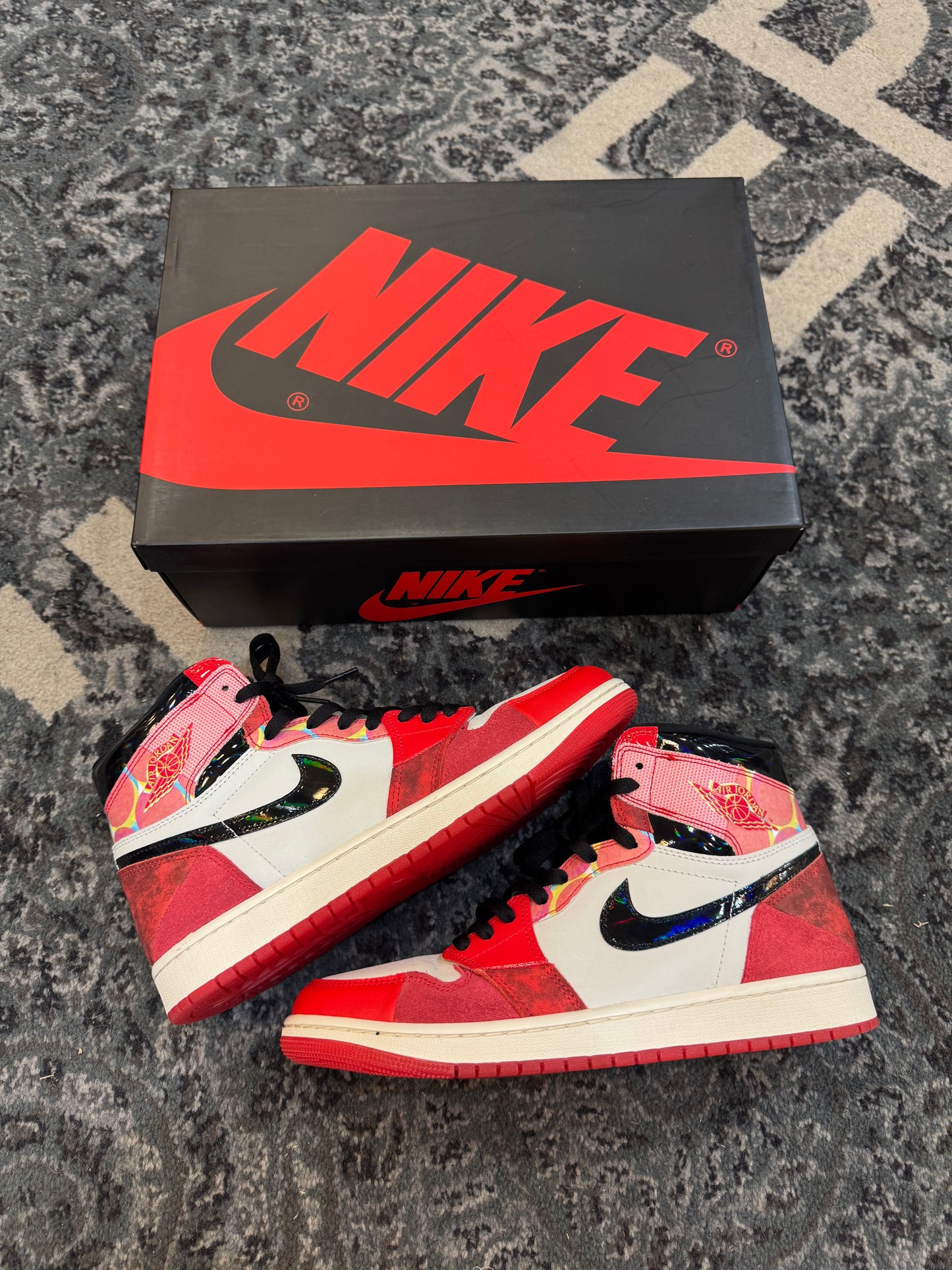 Pre-owned Retro 1 Spiderman Across the Spiderverse