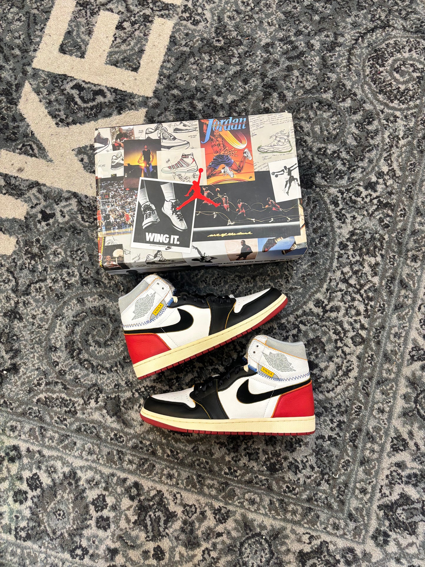 Pre-owned Union LA Black Toe