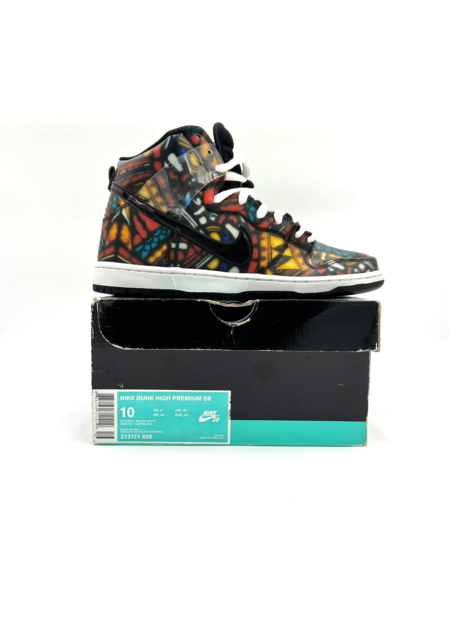 VNDS Nike Dunk High SB Concepts Stained Glass