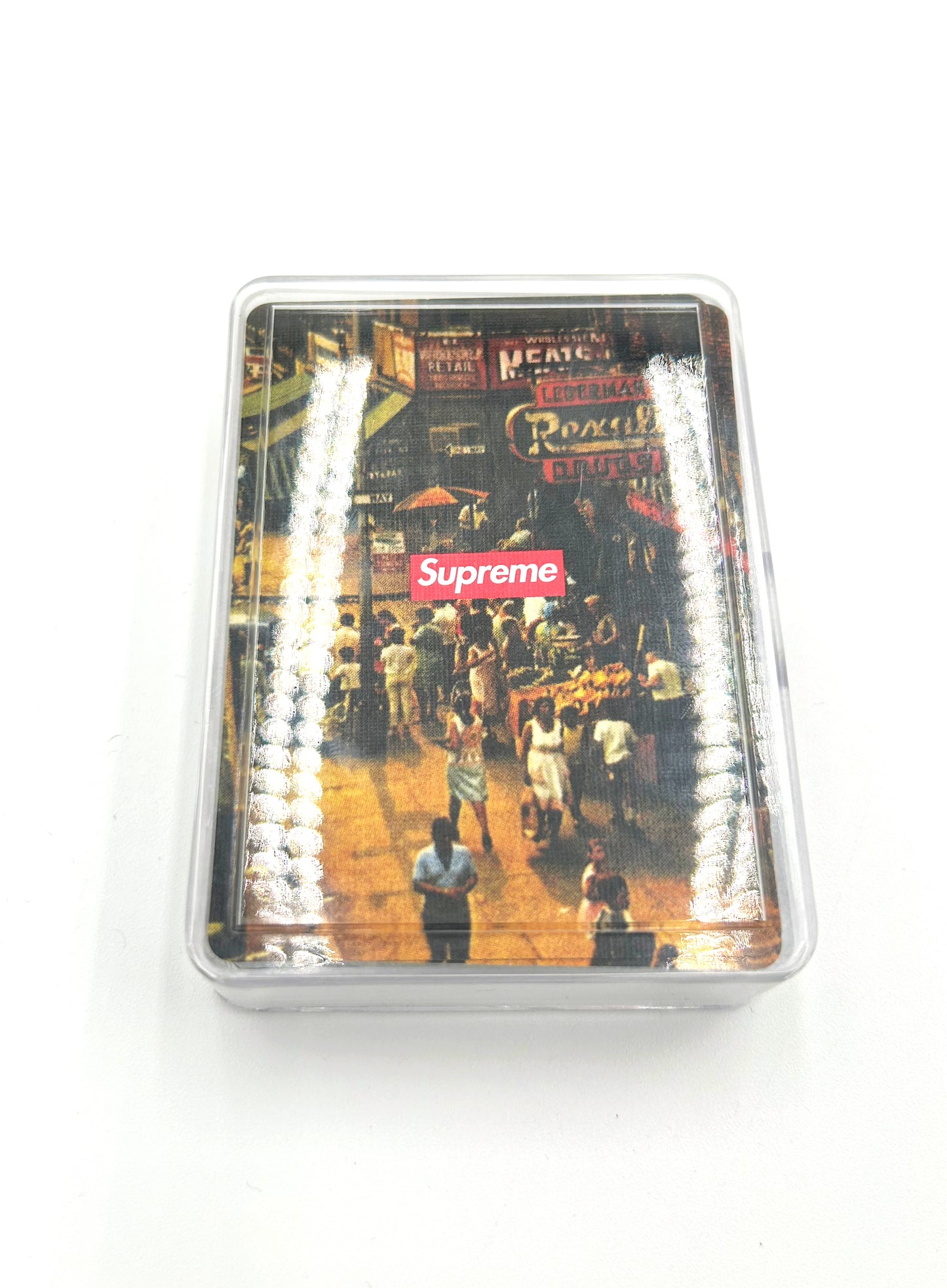 Supreme Bicycle Street Scene Playing Cards