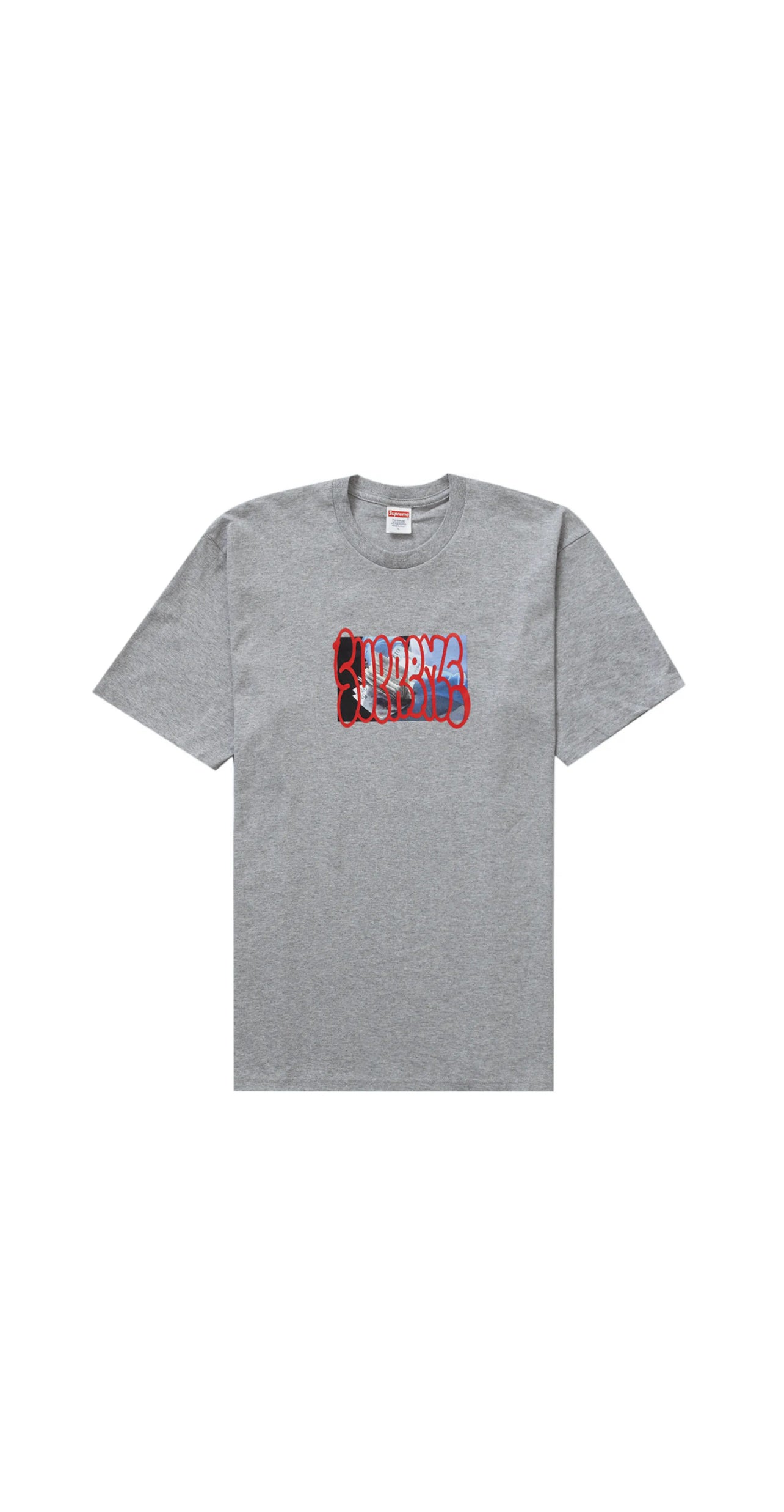 Supreme Payment Tee Heather Grey