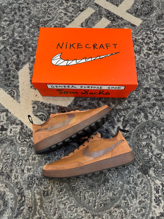 Pre-owned Nikecraft General Purpose Shoe Field Brown