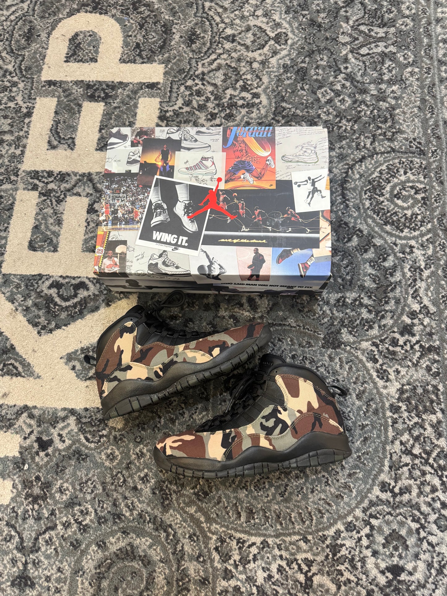 Pre-owned Woodland Camo 10