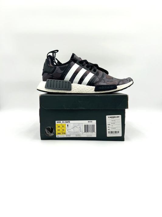 Pre-owned adidas NMD R1 Bape Black Camo