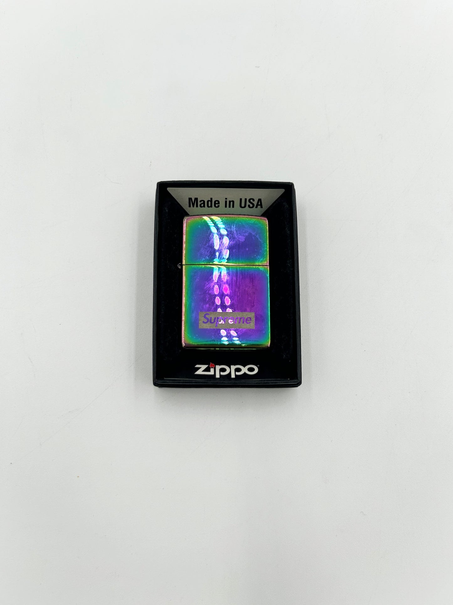 Supreme Spectrum Zippo Iridescent