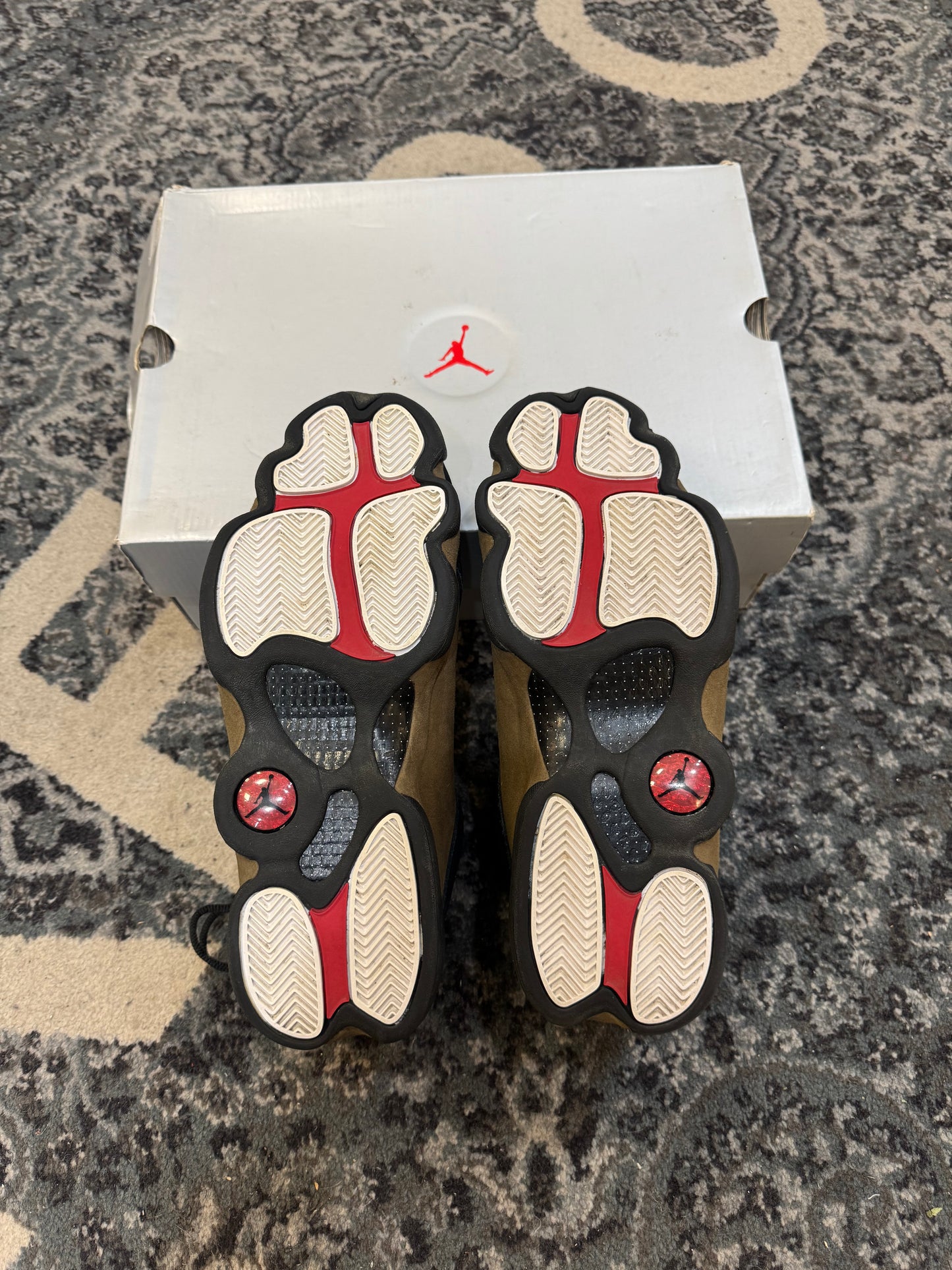 Pre-owned Retro 13 Olive