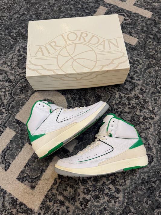 Pre-owned Retro 2 Lucky Green
