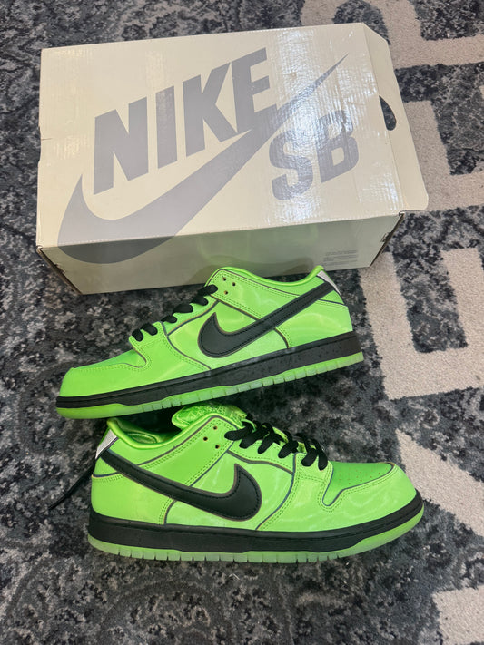 Pre-owned Nike Dunk Low SB Buttercup Power Puff Girls