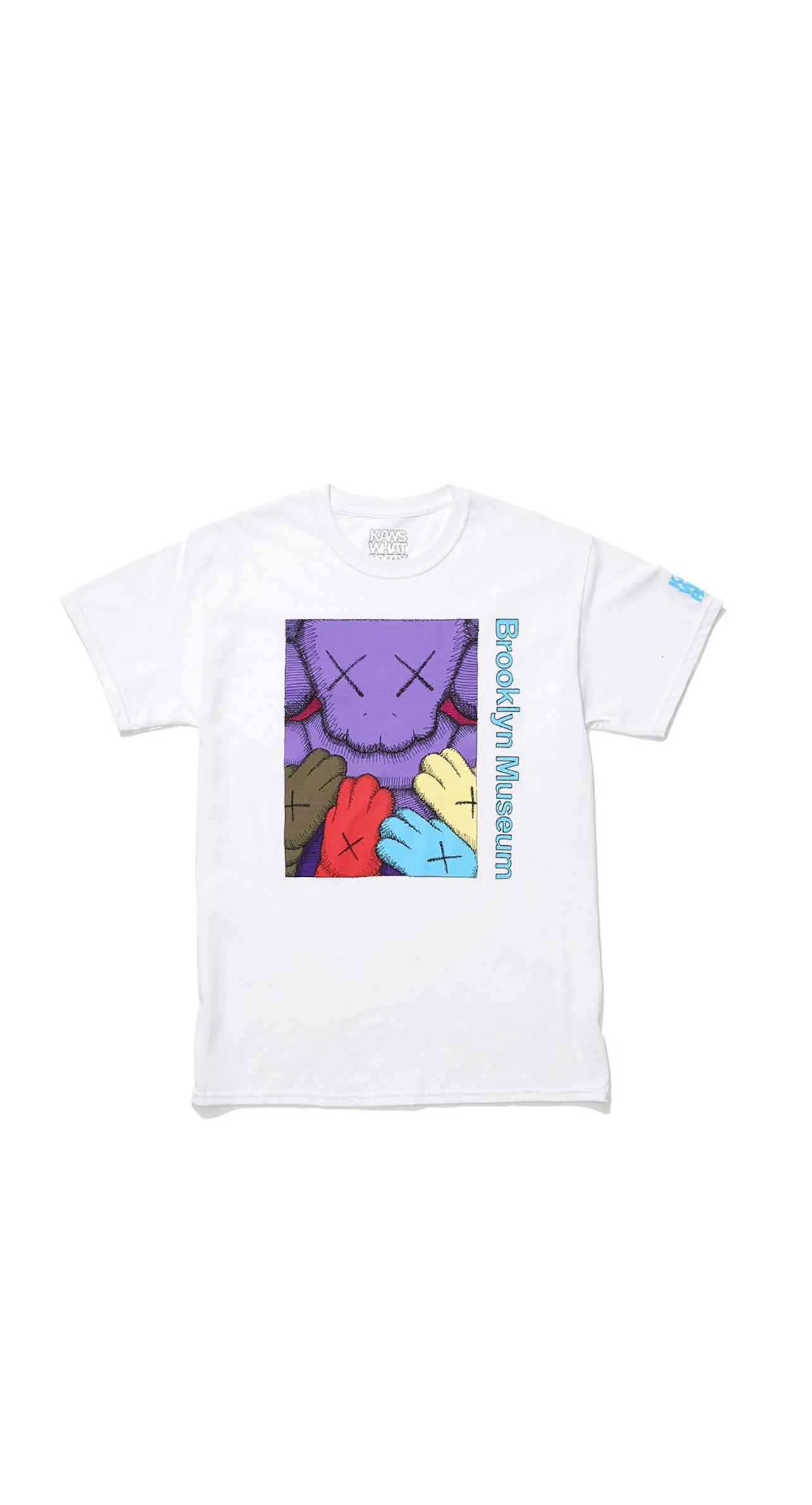 KAWS Brooklyn Museum URGE T-shirt White/Purple