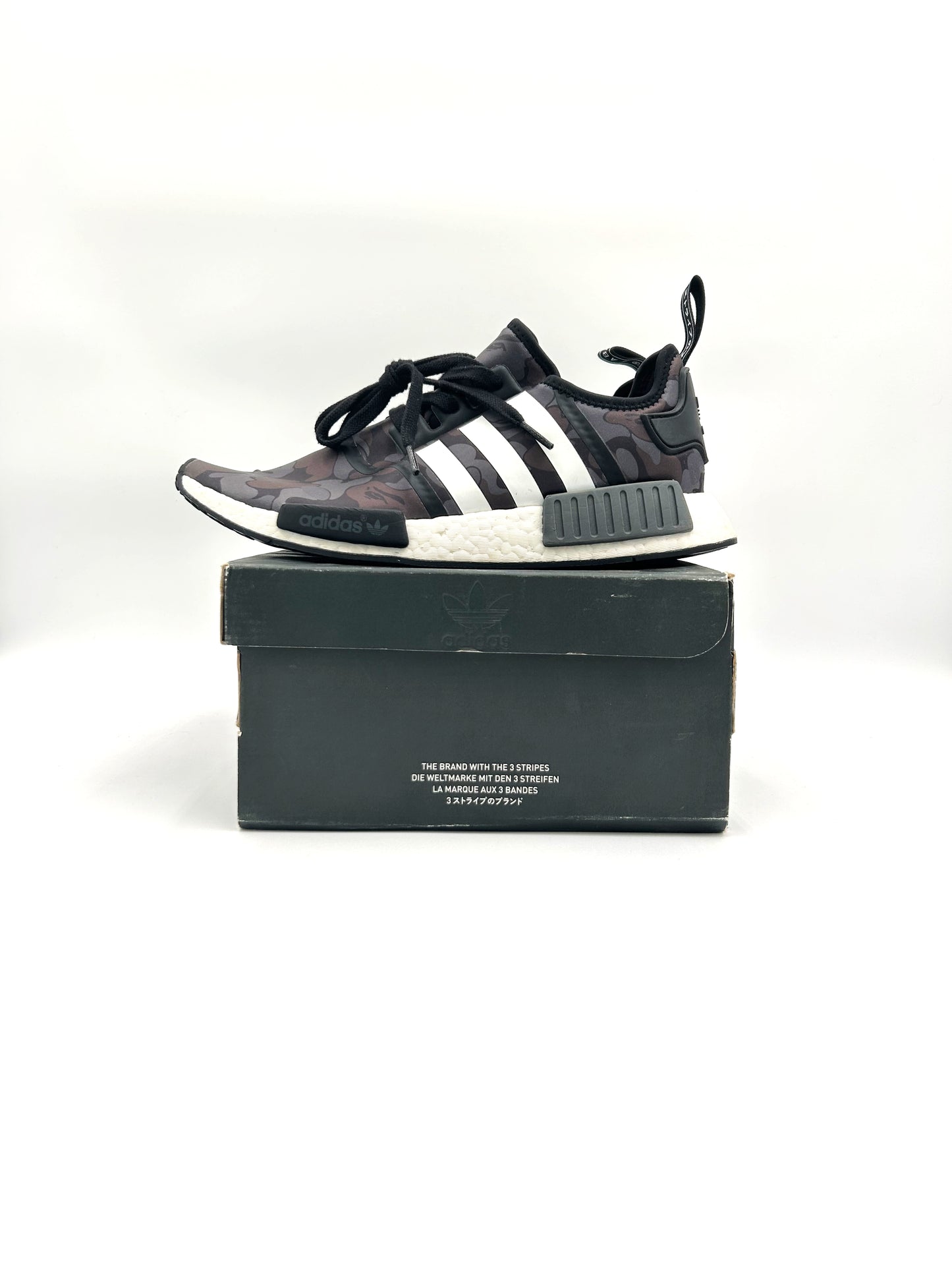 Pre-owned adidas NMD R1 Bape Black Camo