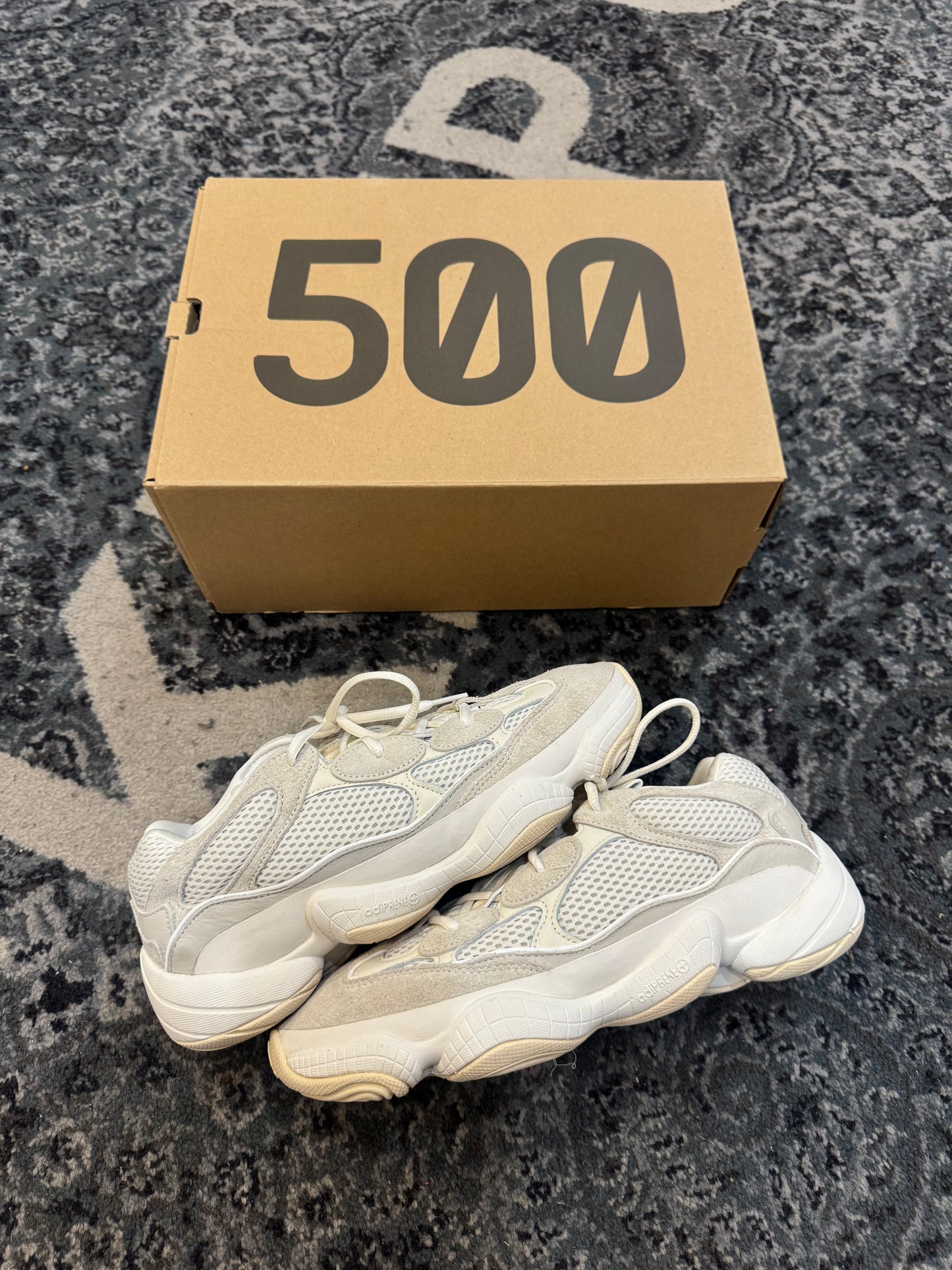 Pre-owned Yeezy 500 Bone White