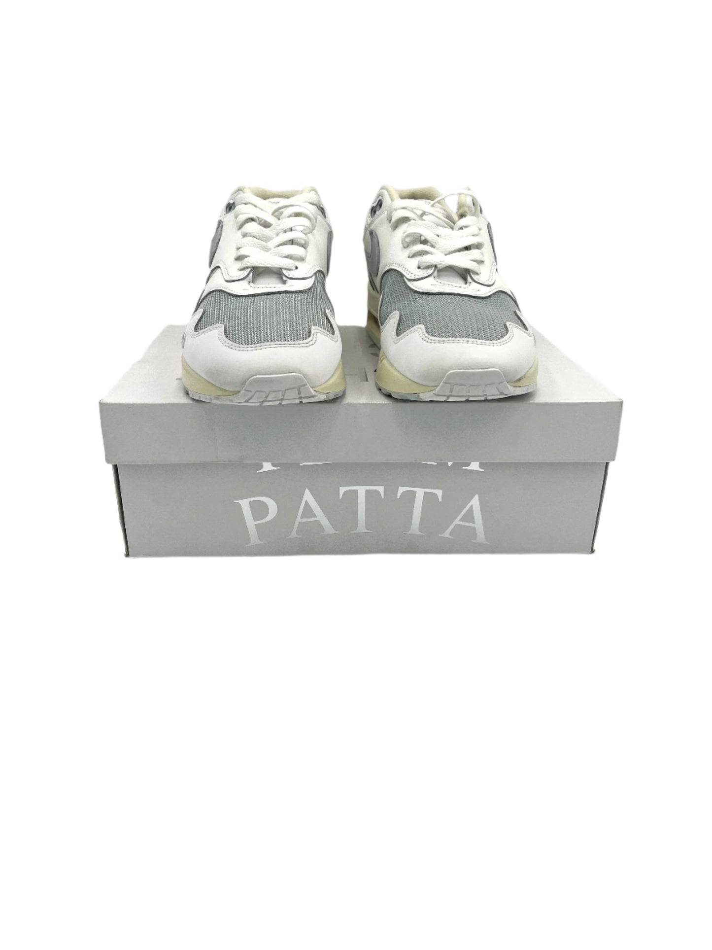 Pre-owned Nike Air Max 1 Patta Waves White