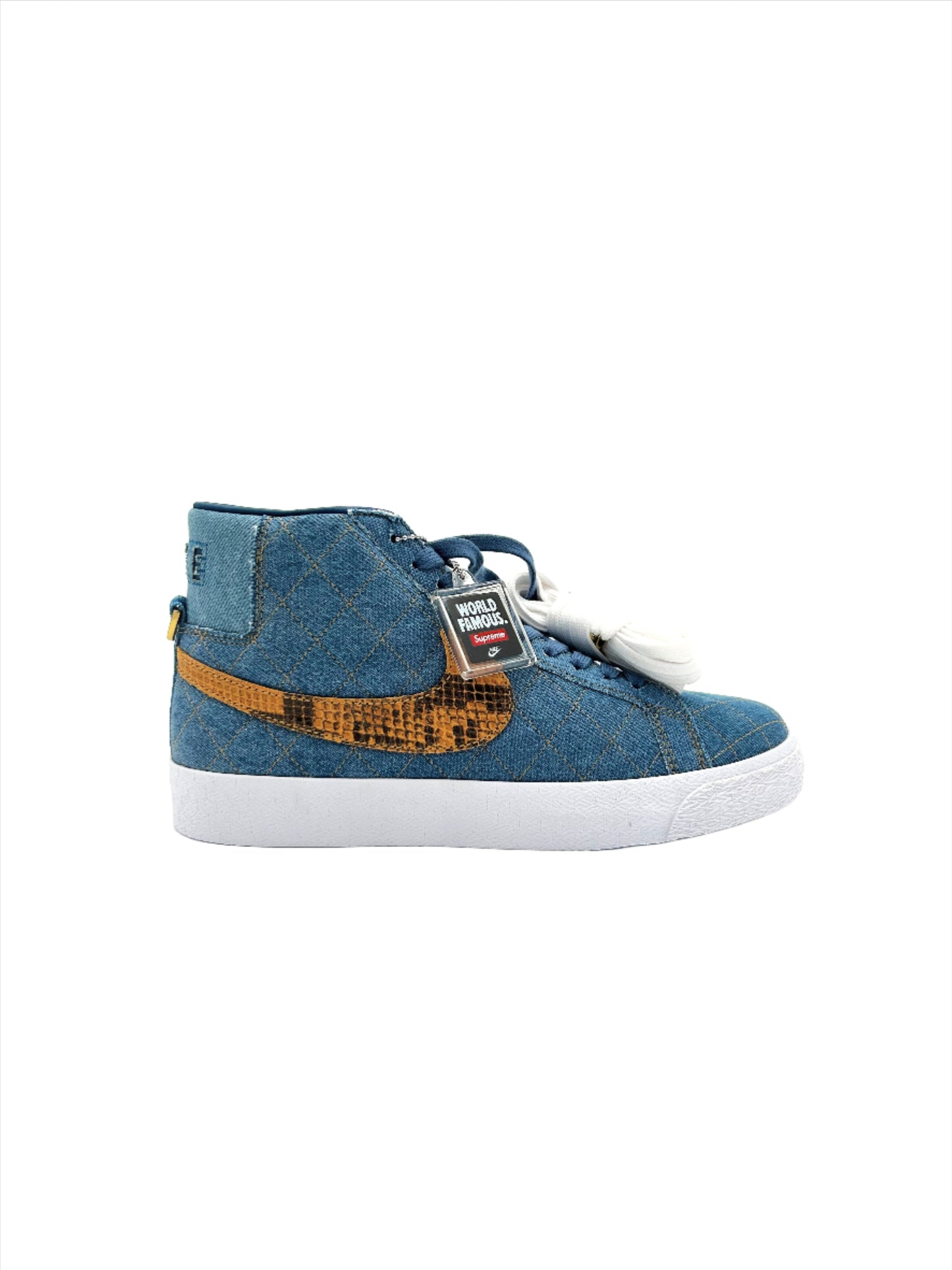 Brand New Nike SB Blazer Mid QS Supreme Denim