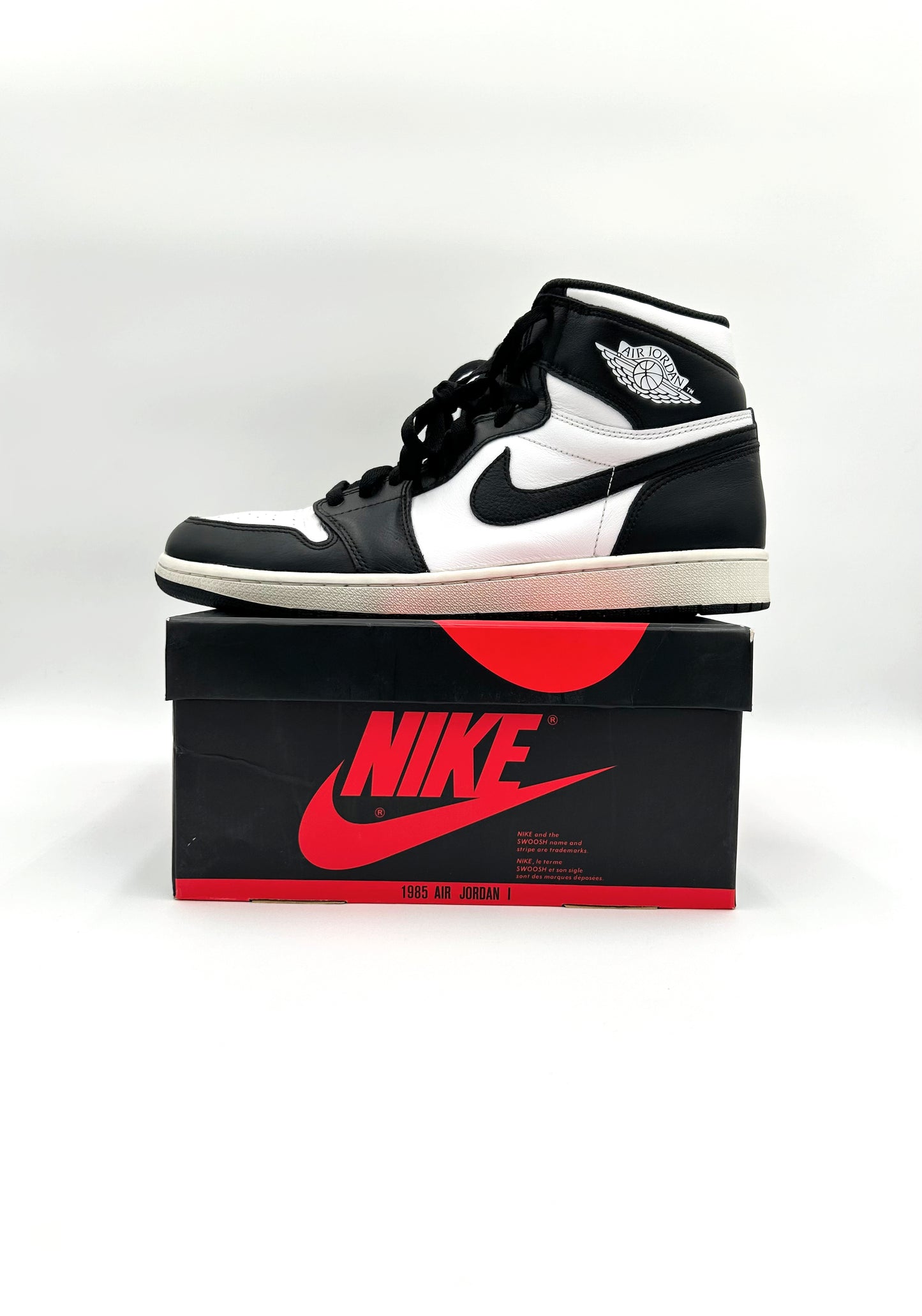 Pre-owned Retro 1 Black White (2014)