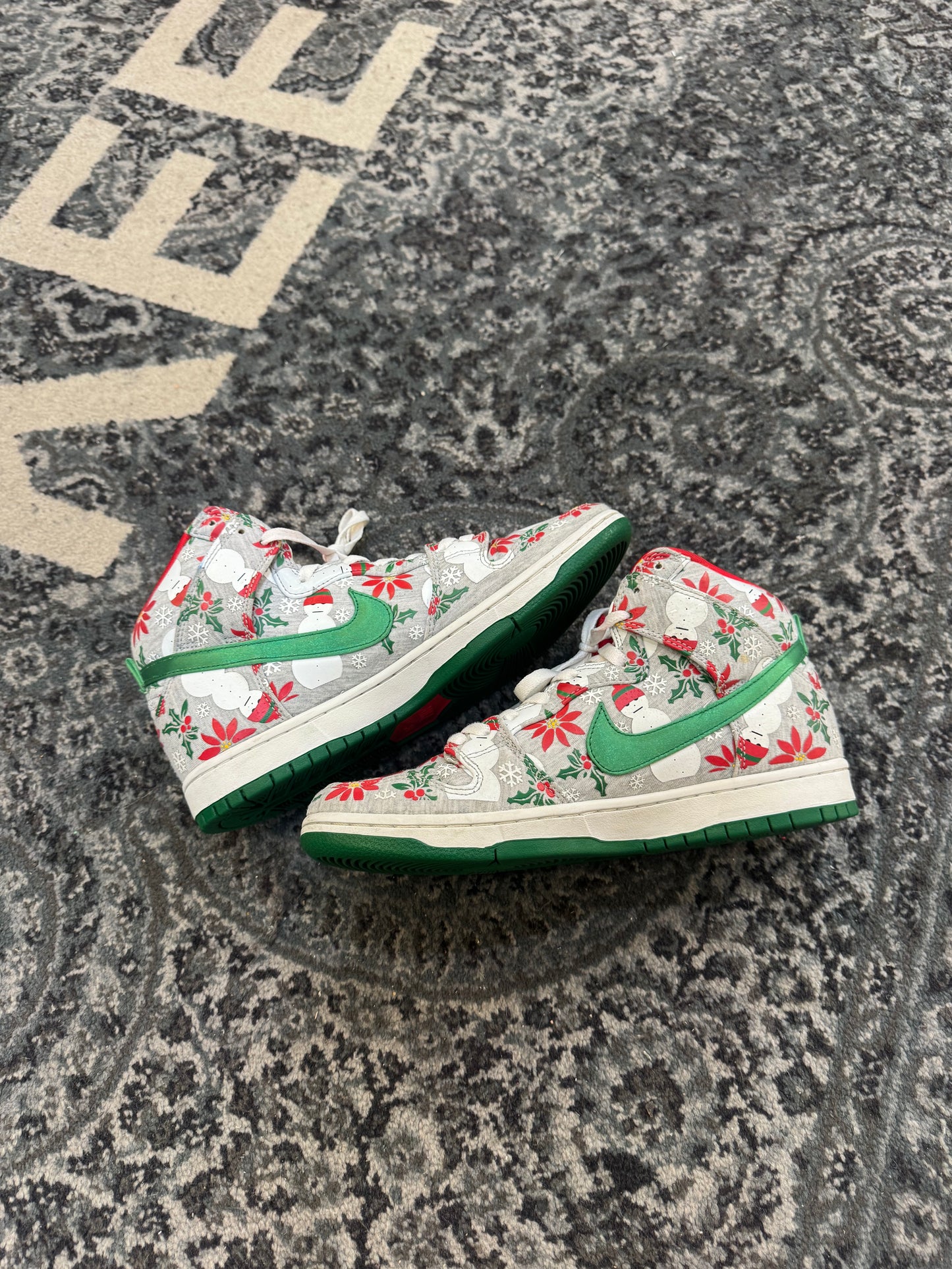 Pre-owned Ugly Christmas Sweater SB Dunk High