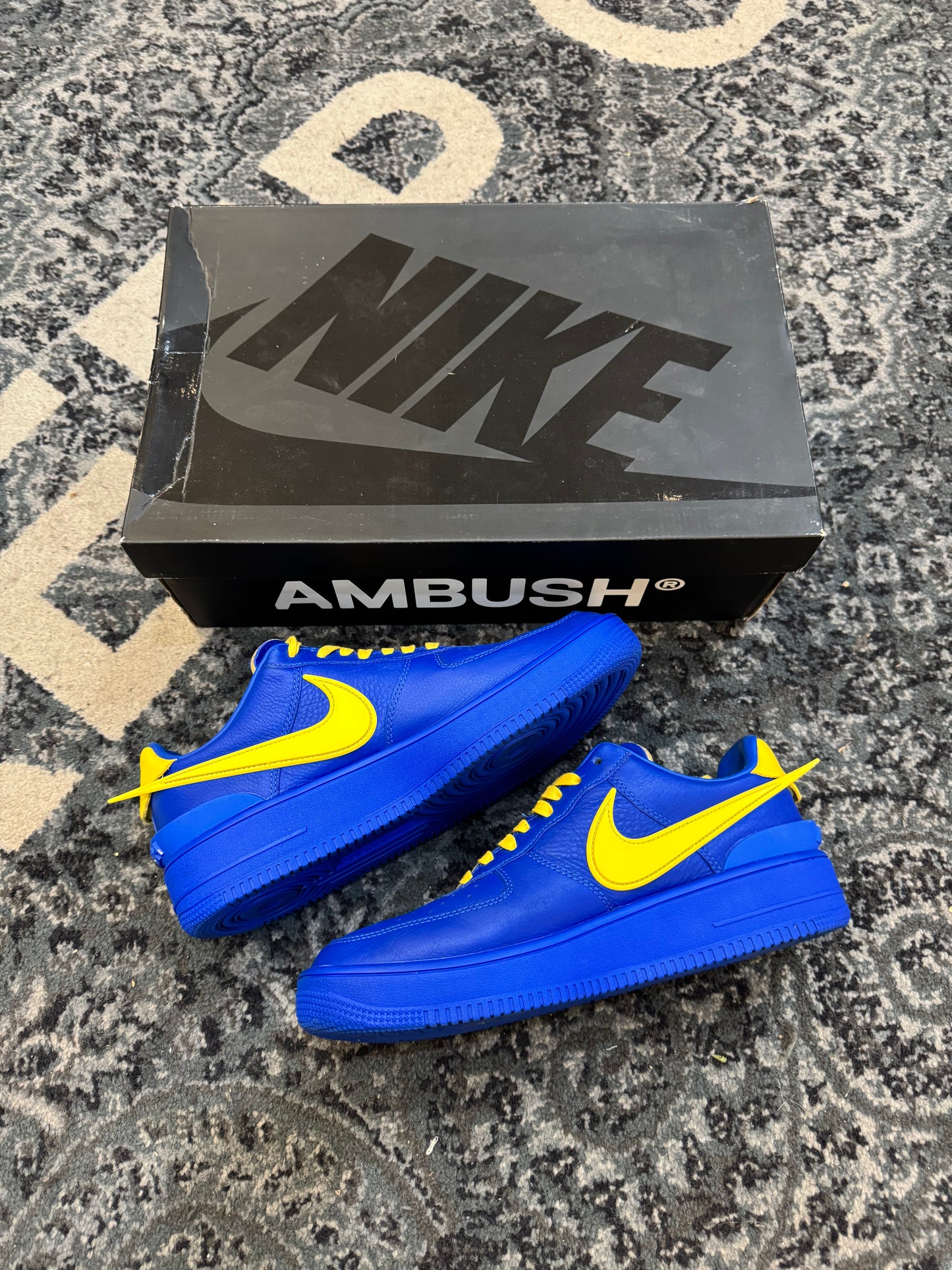 Pre-owned Air Force 1 low Ambush royal