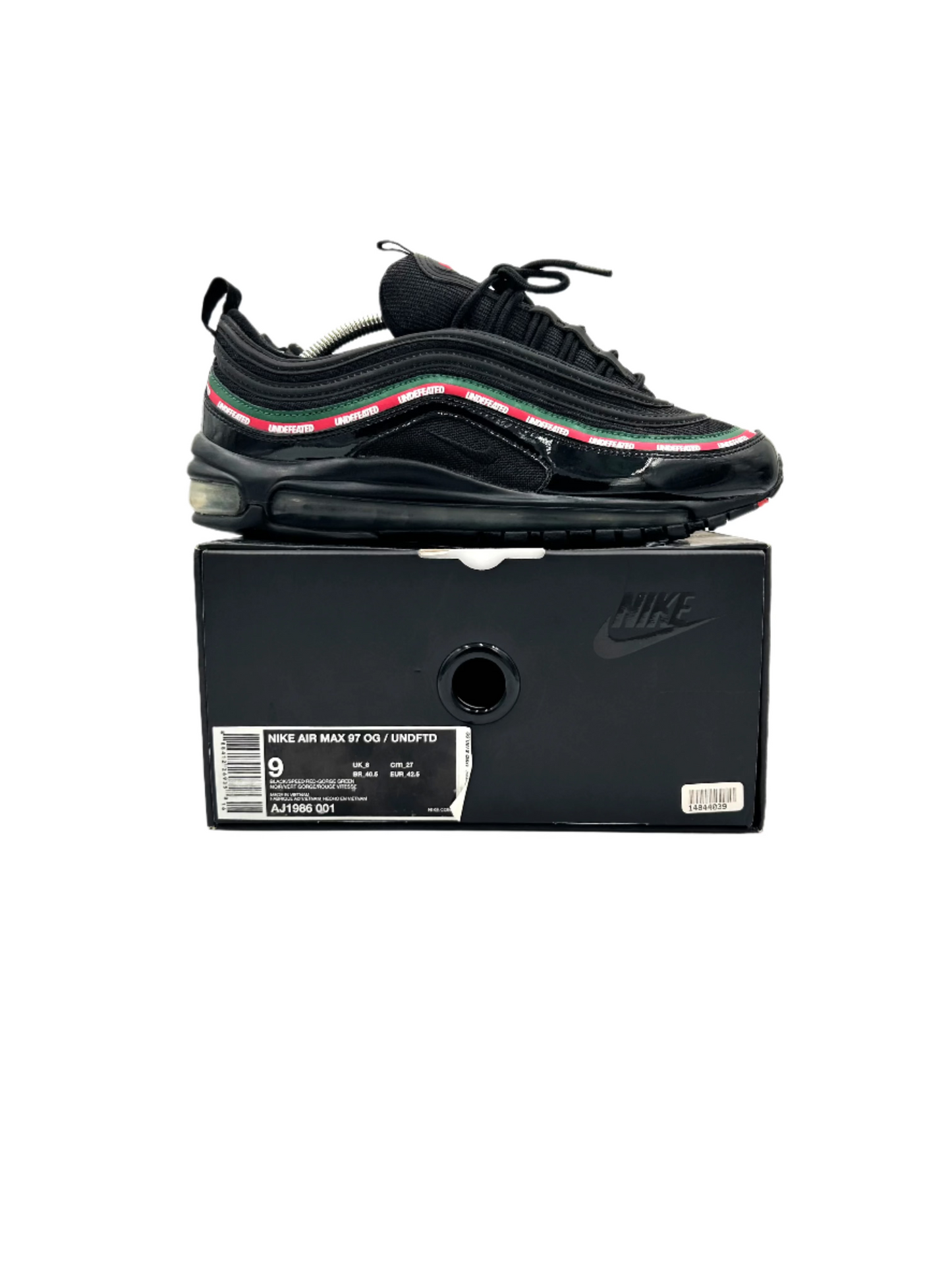 Pre-owned Nike Air Max 97 Undefeated