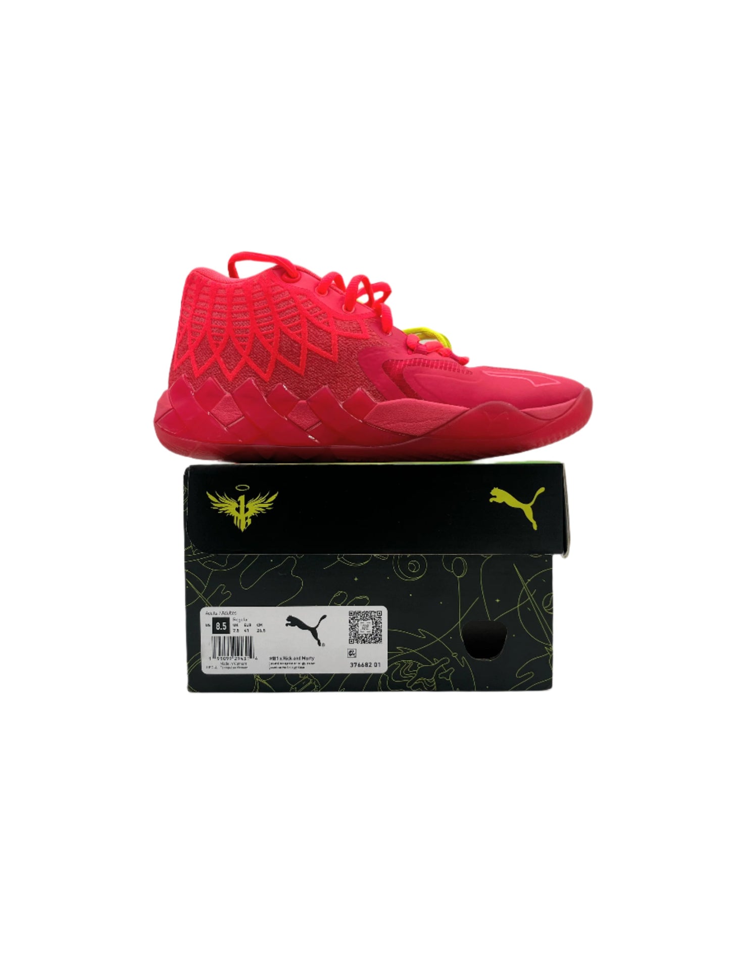 Pre-owned Puma LaMelo Ball MB.01 Rick and Morty