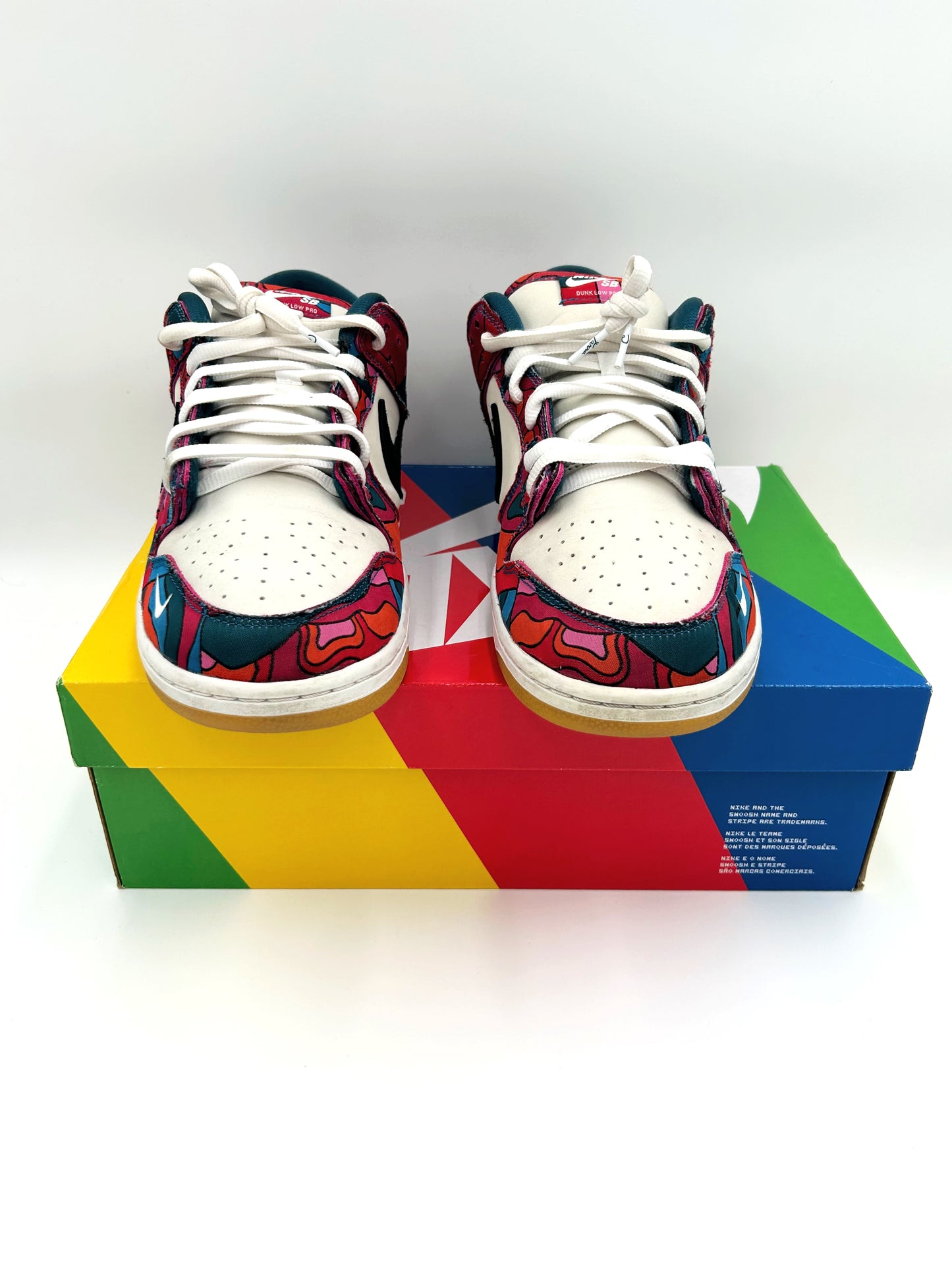 Pre-owned Nike SB Dunk Parra abstract art