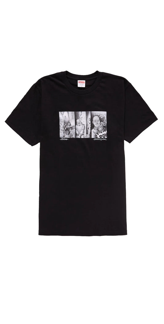 Supreme Mister Cartoon Pow Tee Black