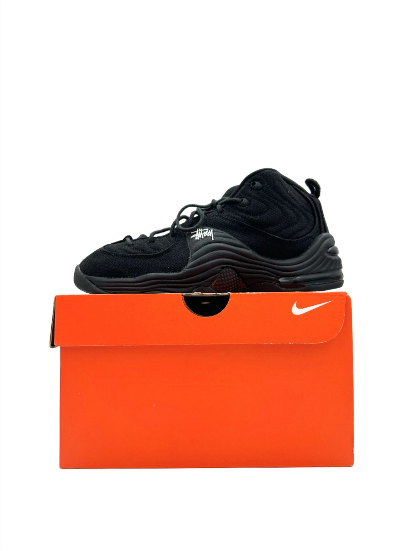 Pre-owned Nike Air Penny 2 Stussy Black