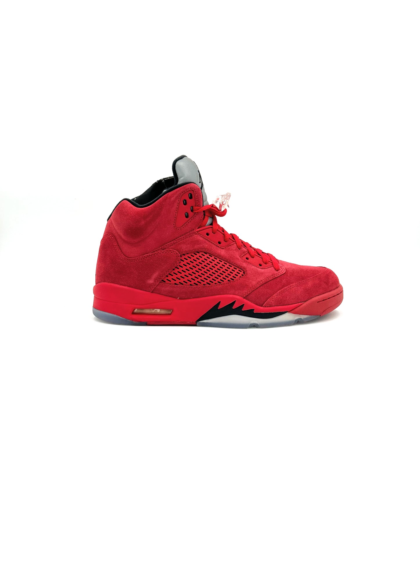 Brand New Retro 5 Red Suede