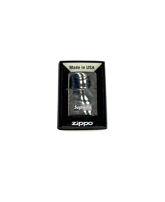 Supreme Ebony Zippo Gunmetal