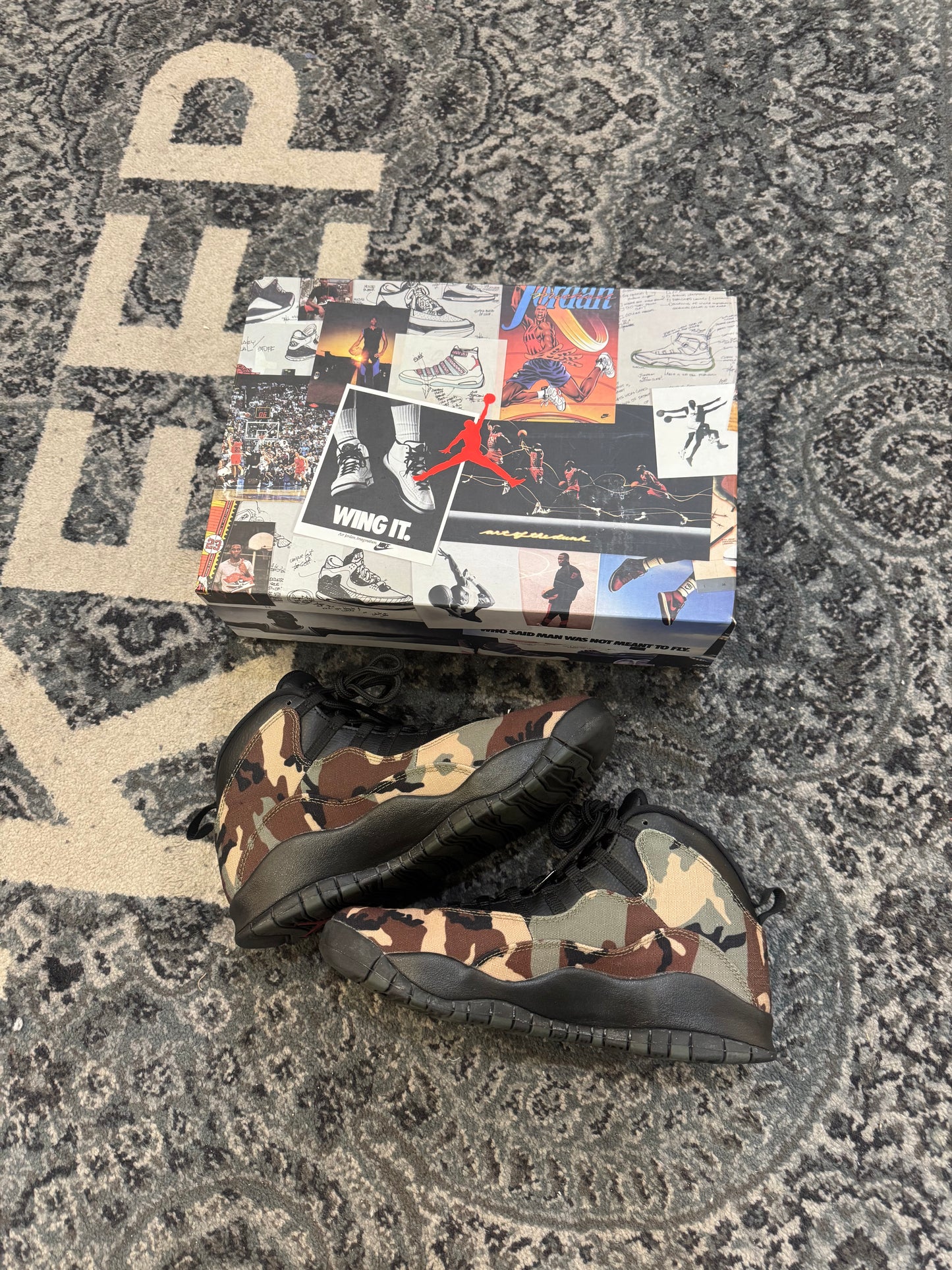 Pre-owned Woodland Camo 10