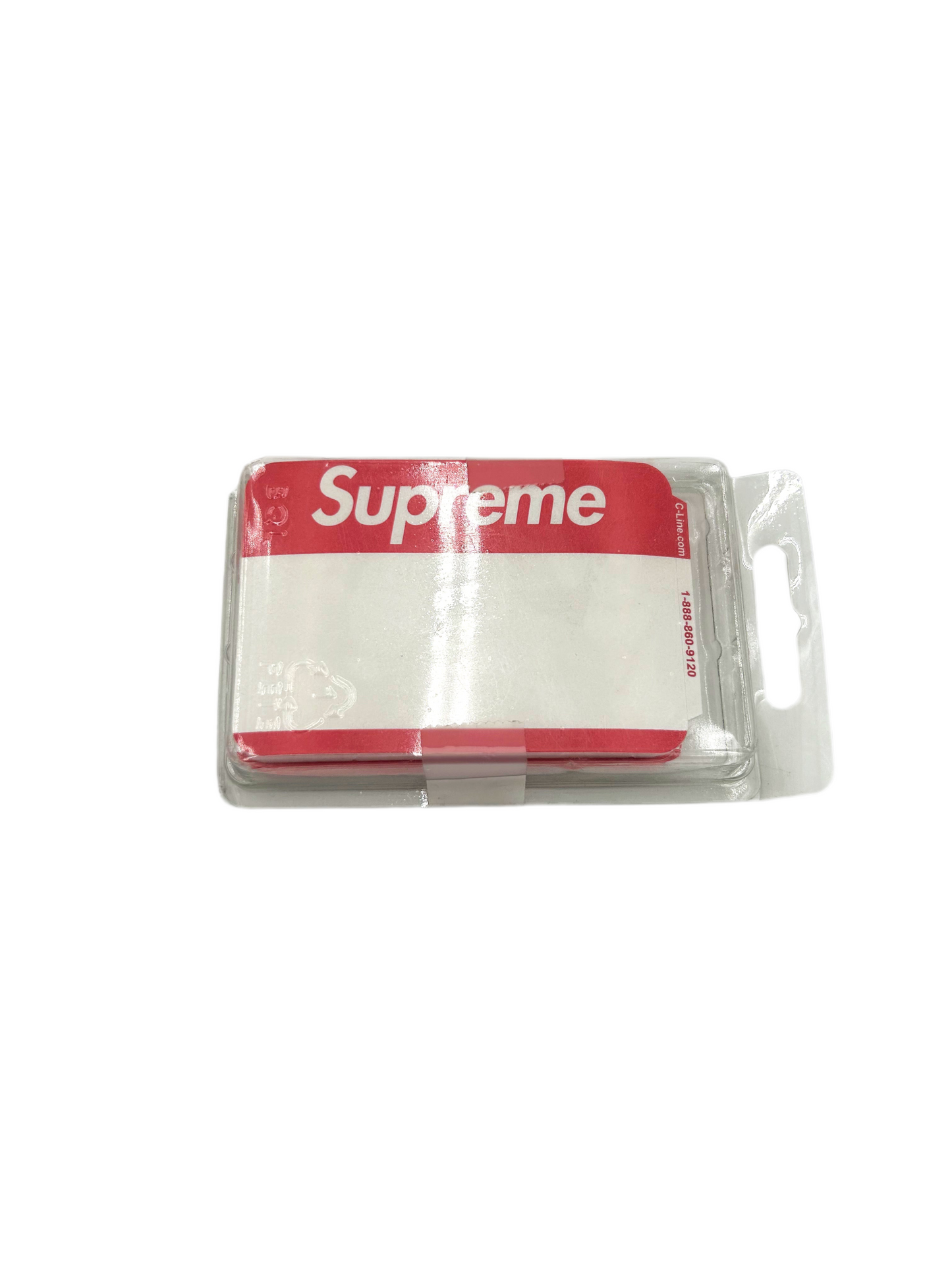 Supreme Name Badge Stickers (Pack of 100)