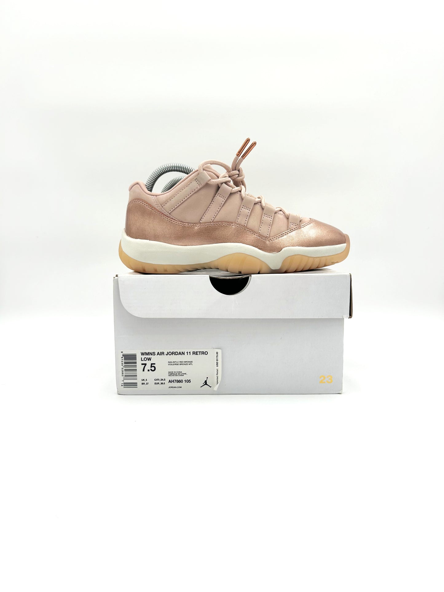 VNDS Retro 11 low Rose Gold