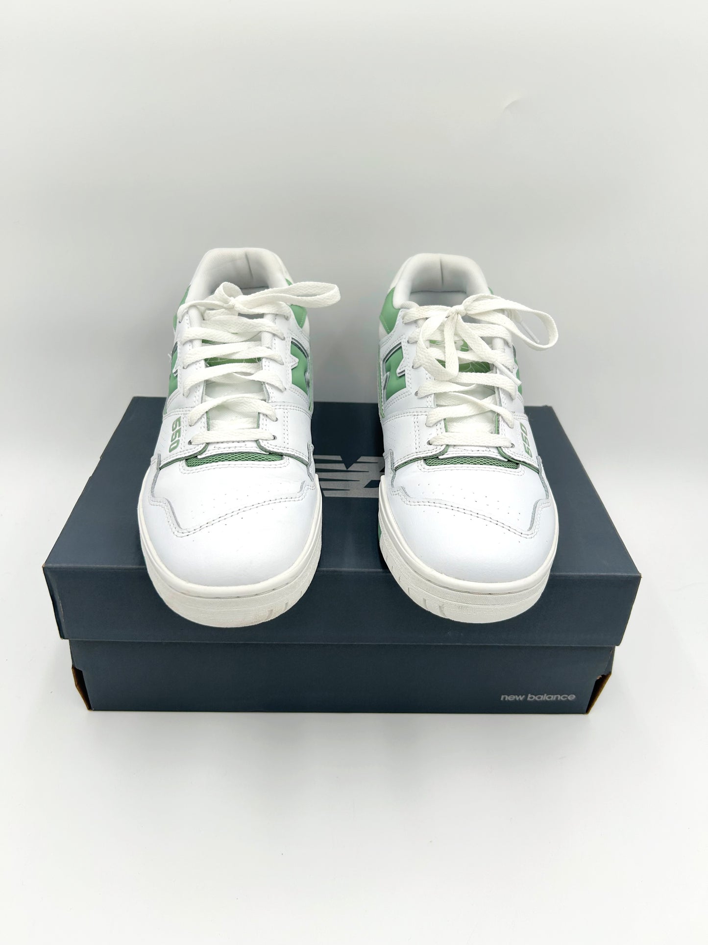 Pre-owned New Balance 550 White Mint Green