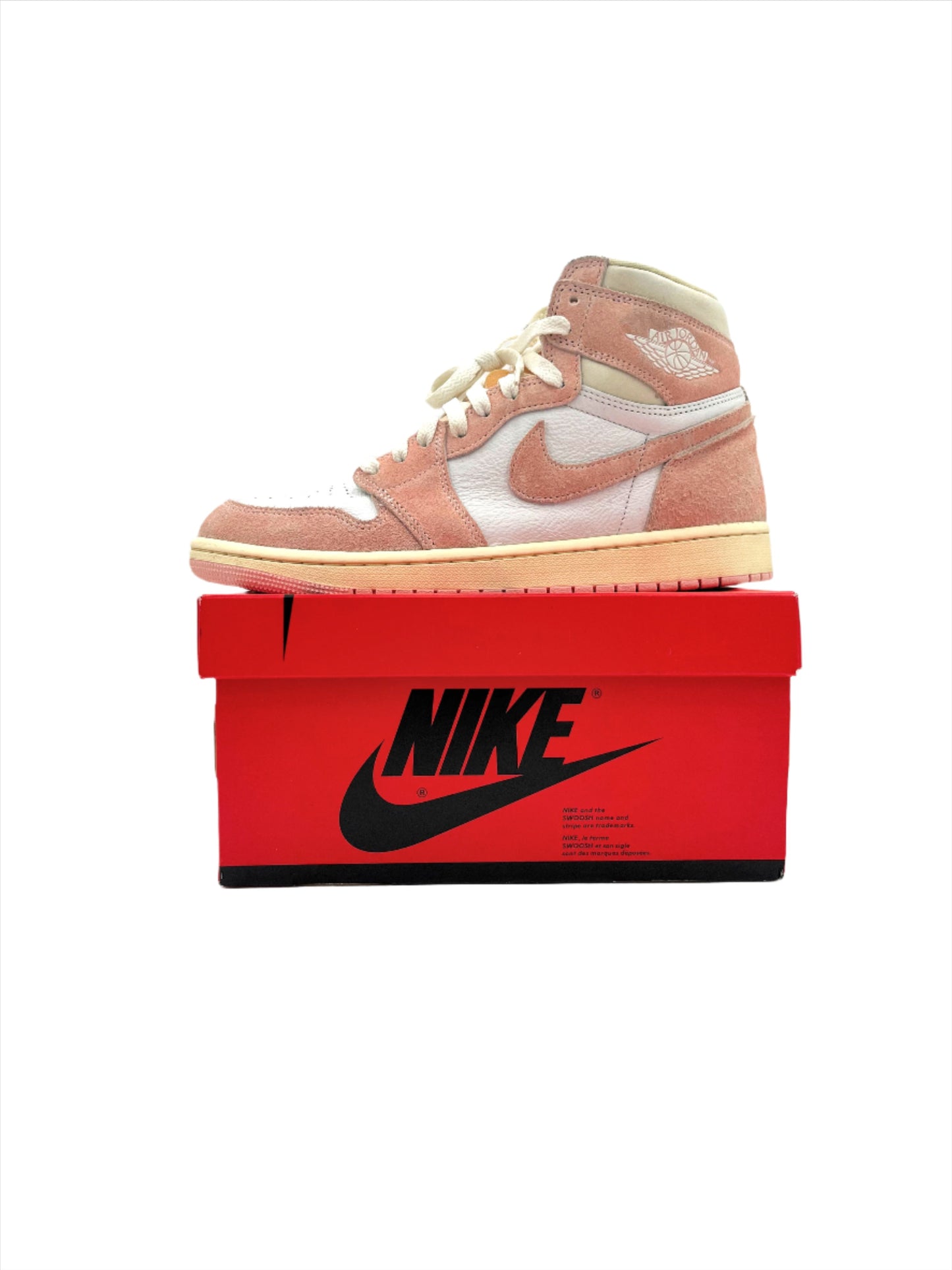 Pre-owned Retro 1 Washed Pink