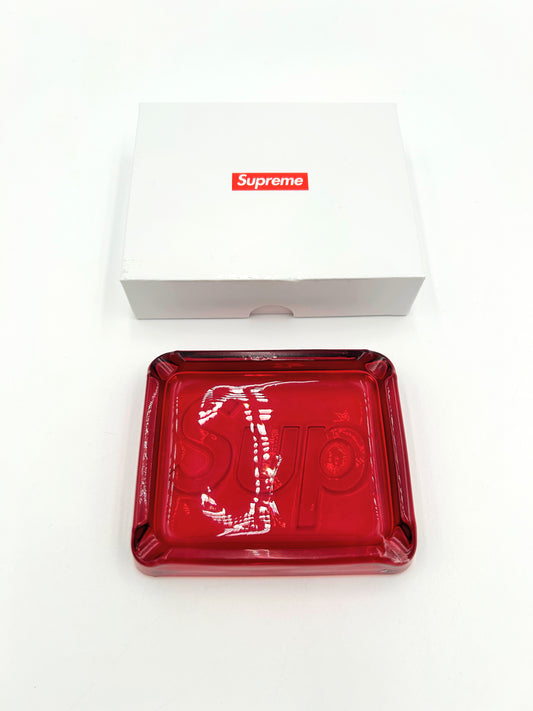 Supreme Debossed Glass Ashtray