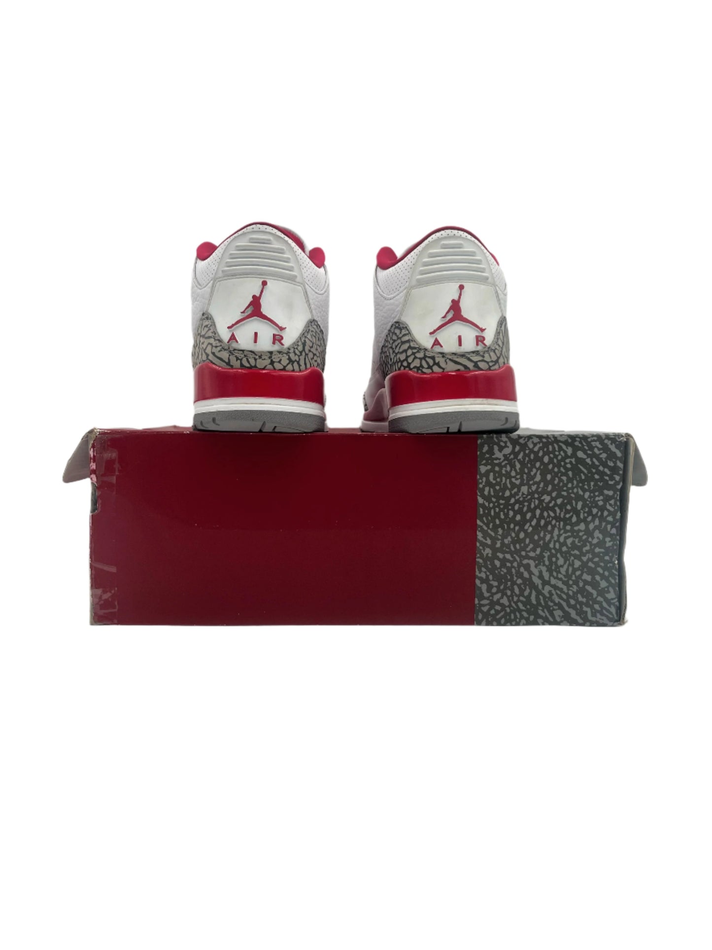 Pre-owned Retro 3 Cardinal red