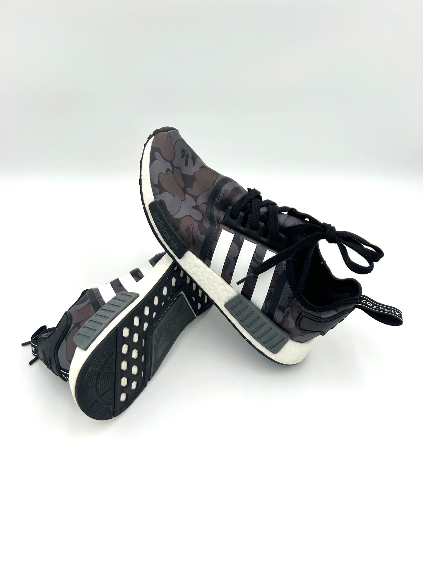 Pre-owned adidas NMD R1 Bape Black Camo