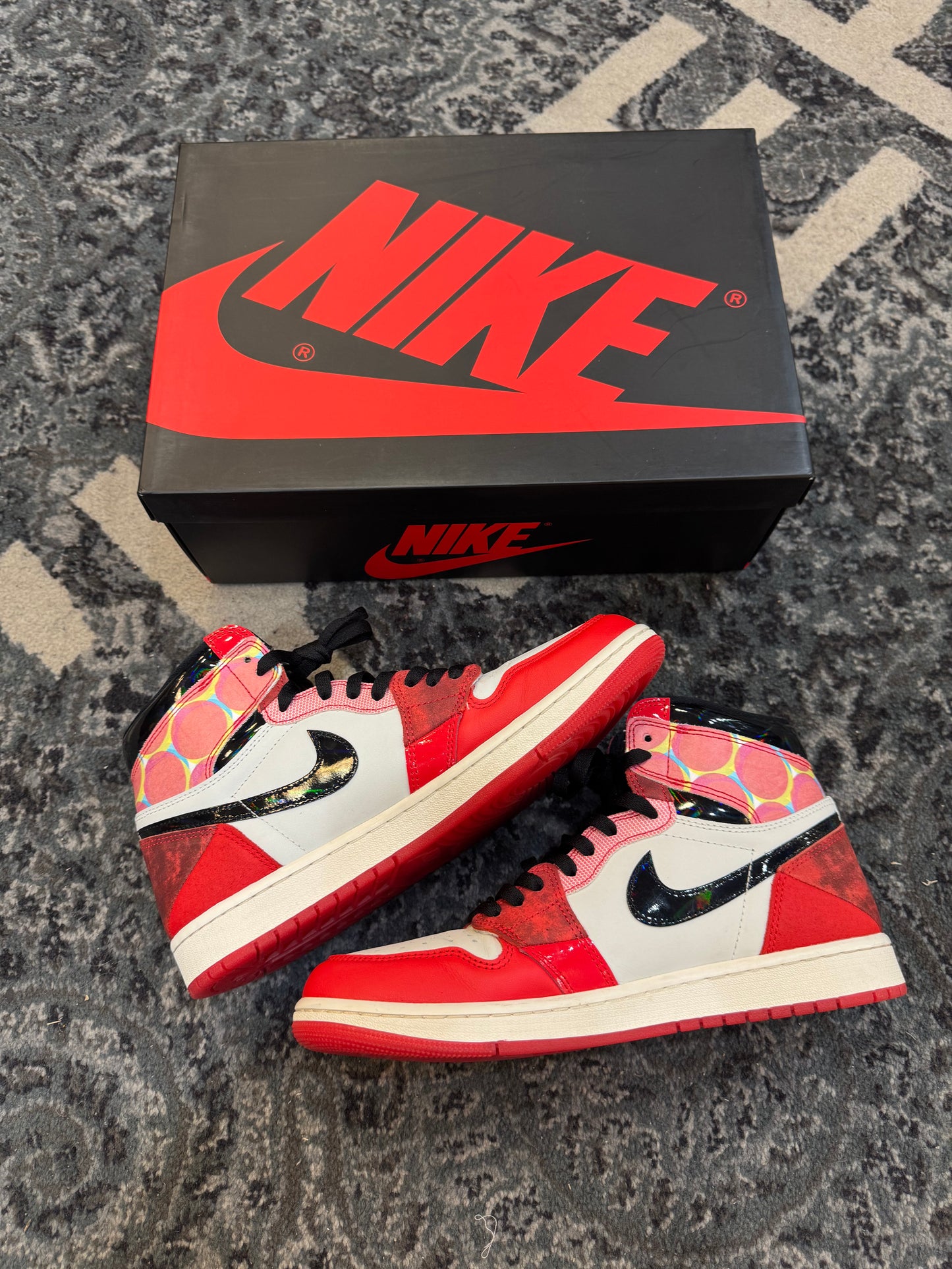 Pre-owned Retro 1 Spiderman Across the Spiderverse