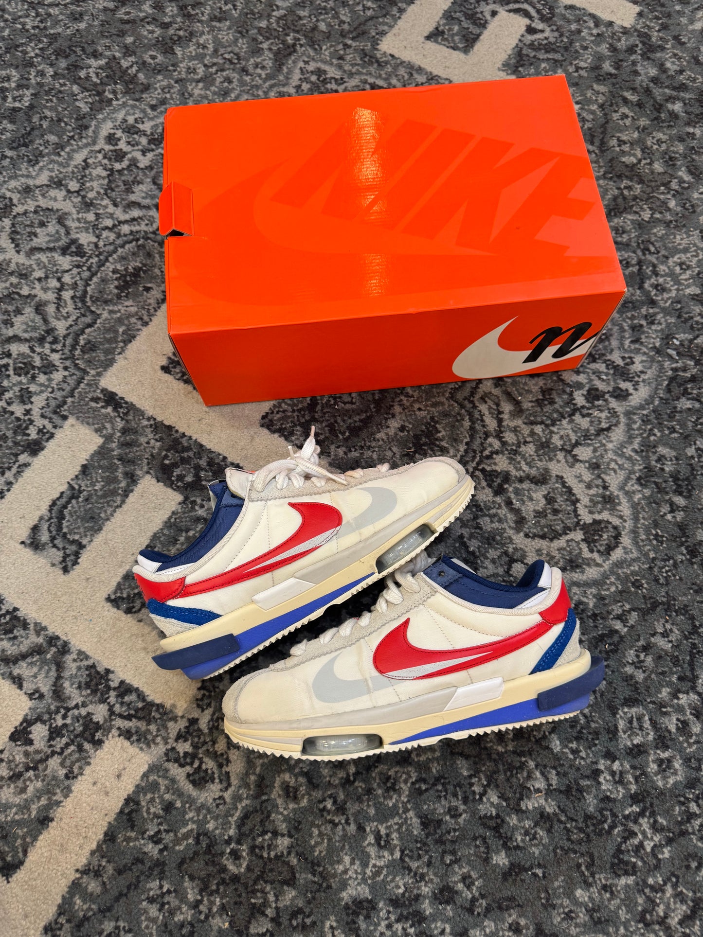 Pre-owned NIke Zoom Cortez SP Sacai