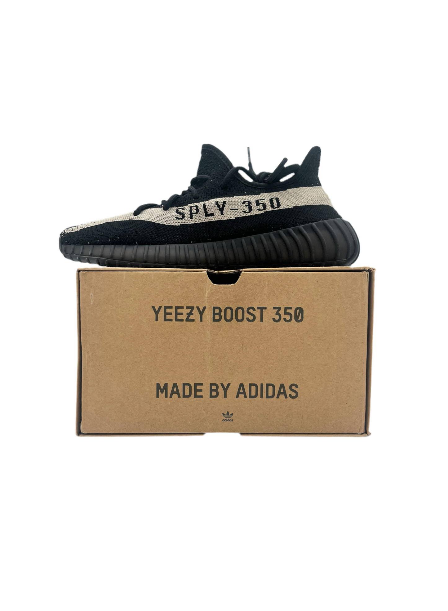 Pre-owned Yeezy Boost 350 Core Black White