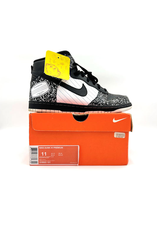 Pre-owned Nike Dunk High Nikebook