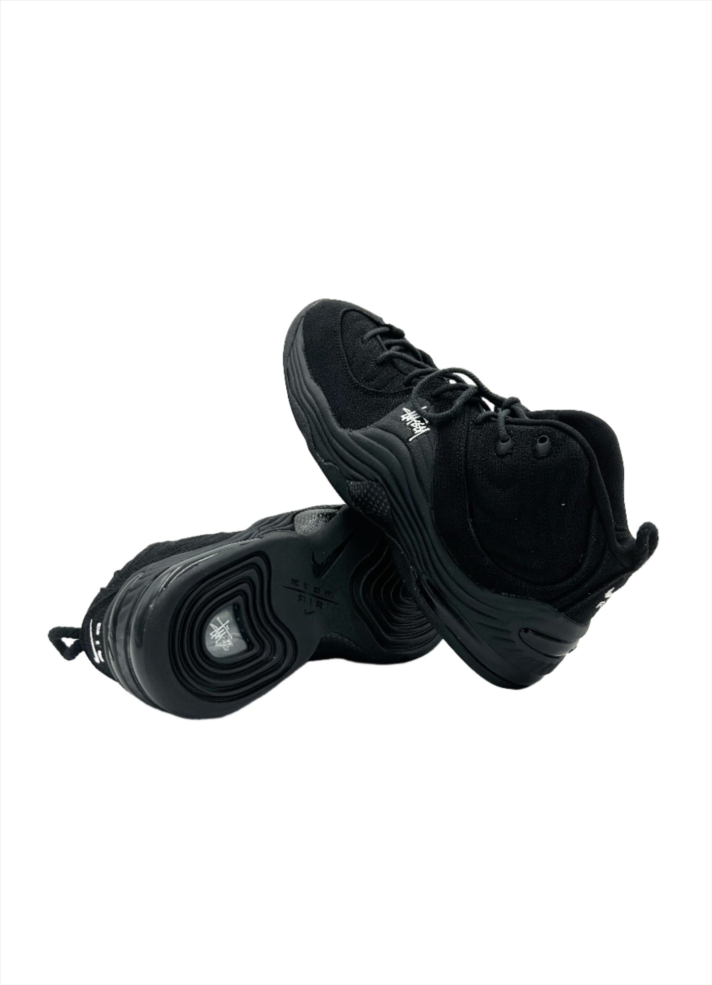 Pre-owned Nike Air Penny 2 Stussy Black