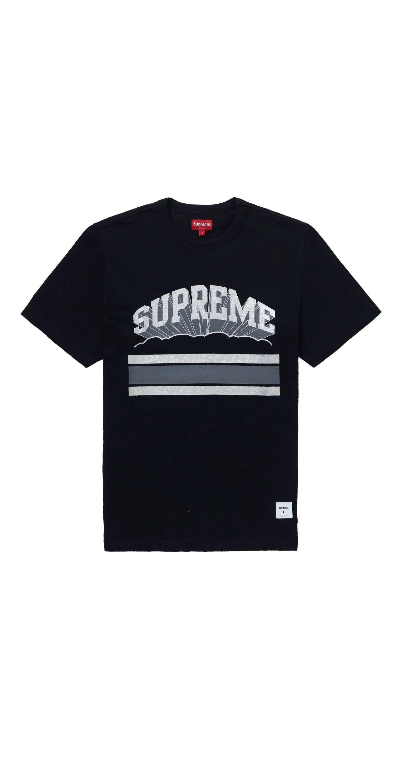 Supreme cloud outlet tee black