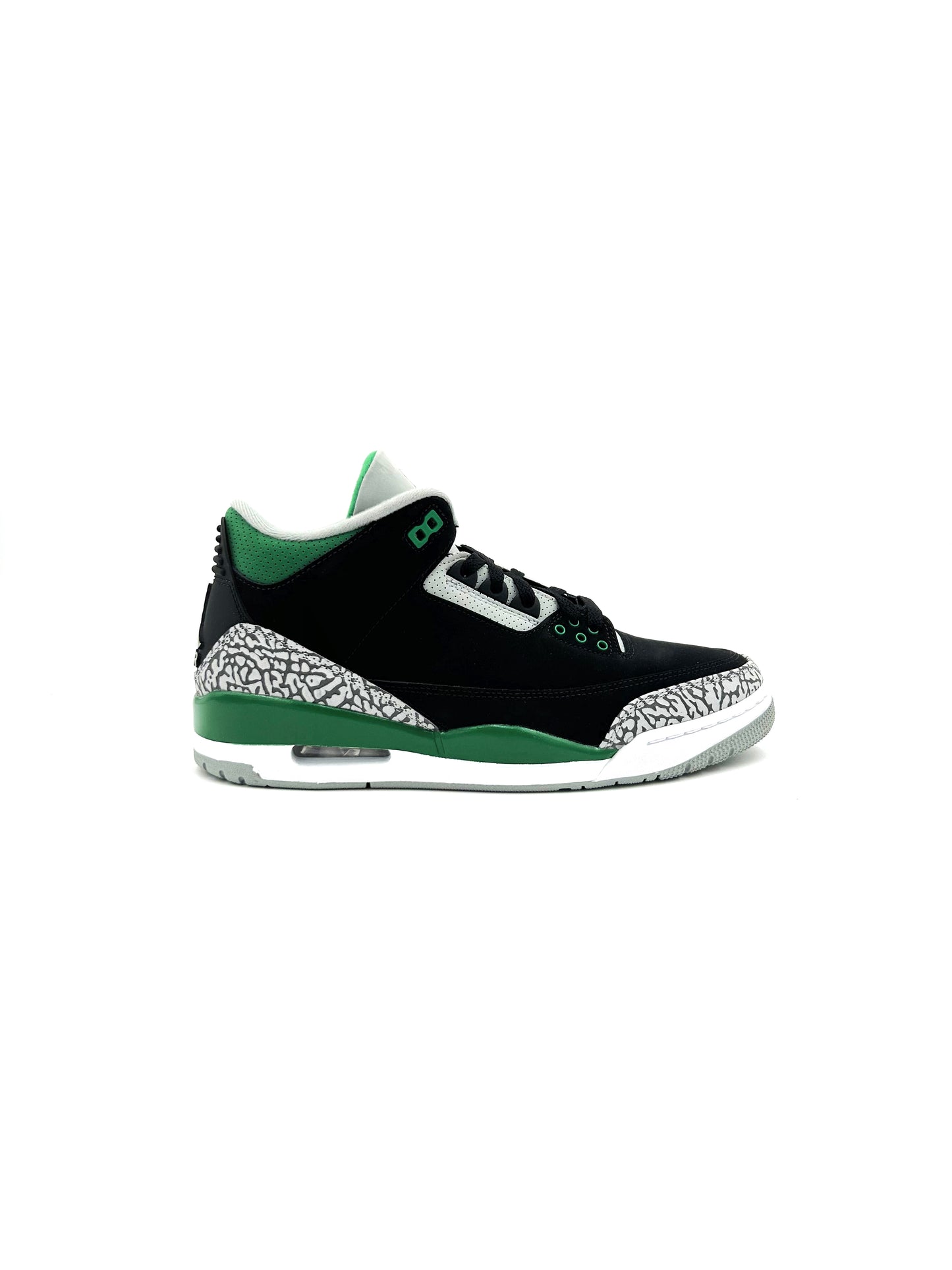 Brand New Retro 3 Pine Green