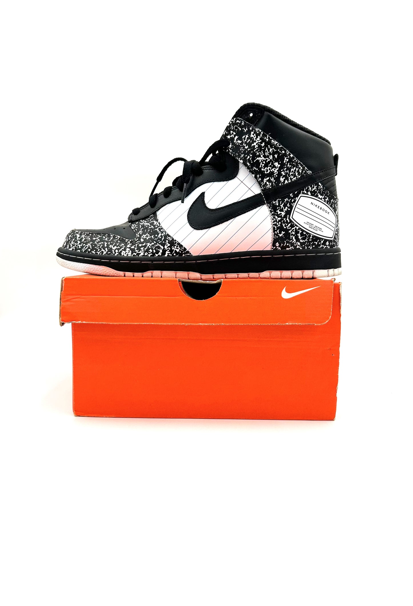 Pre-owned Nike Dunk High Nikebook