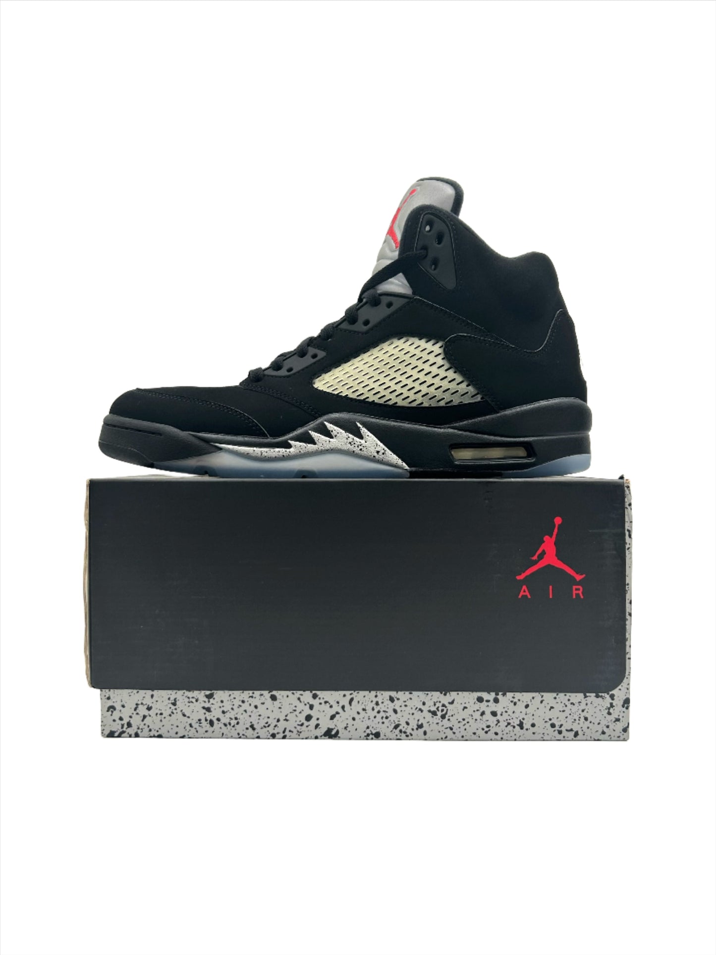 Pre-owned Retro 5 Black Metallic