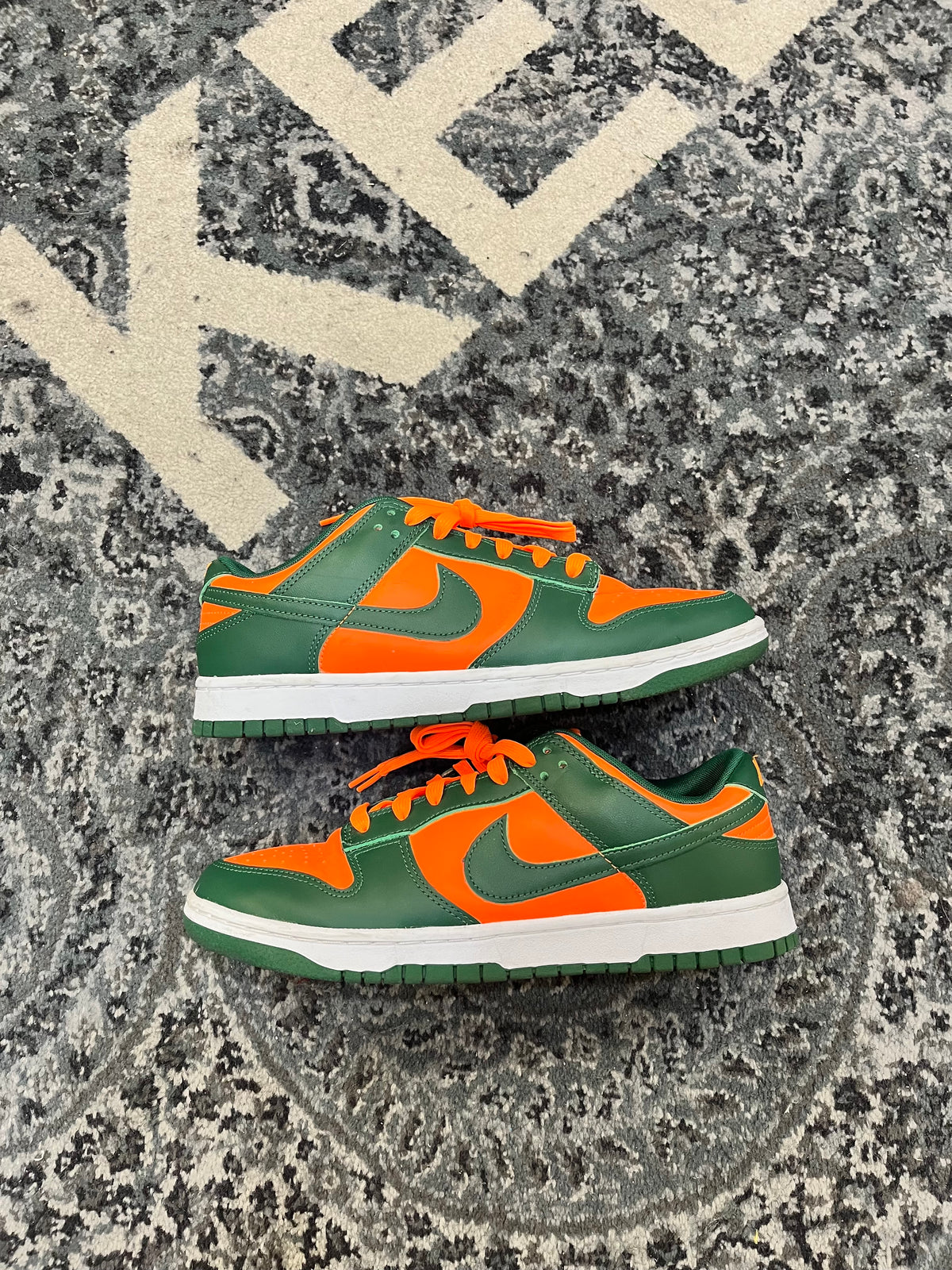 Pre-owned Miami Hurricane Dunk Low